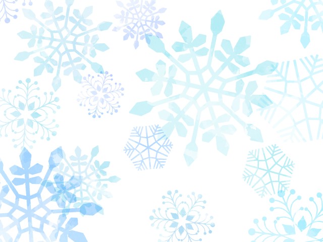 雪の結晶の背景素材01 青 無料イラスト素材 素材ラボ