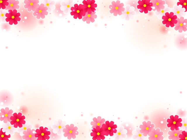 秋桜のフレーム | 無料イラスト素材｜素材ラボ