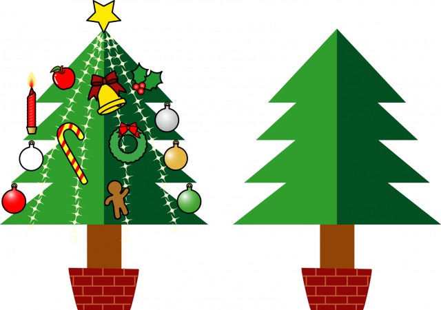 シンプルなクリスマスツリー 無料イラスト素材 素材ラボ