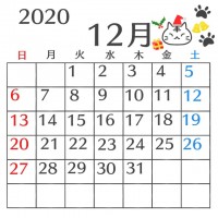 2020年１２月…