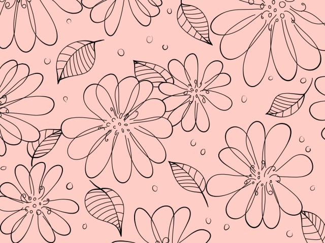 シンプルな花の背景素材01 ピンク 無料イラスト素材 素材ラボ