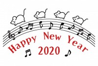 2020年年賀状…