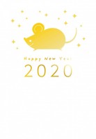 年賀状　2020…