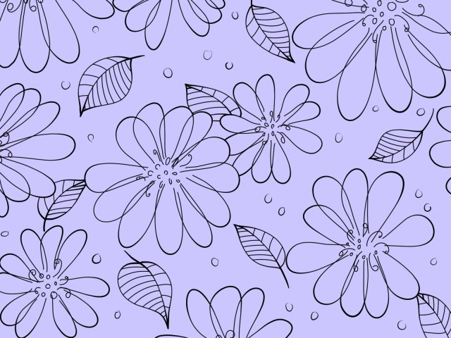 シンプルな花の背景素材01 紫 無料イラスト素材 素材ラボ