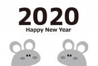 年賀状 2020…