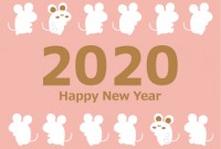 年賀状 2020…