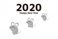 年賀状 2020…