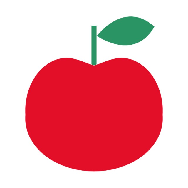 アップル りんご 無料イラスト素材 素材ラボ