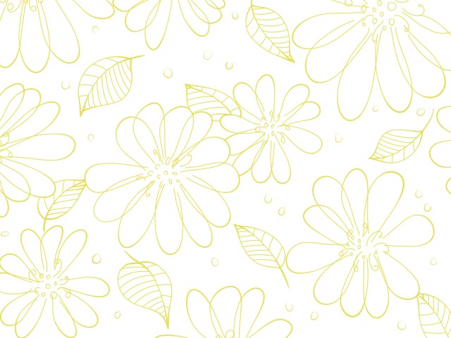 シンプルな花の背景素材03 黄色 無料イラスト素材 素材ラボ