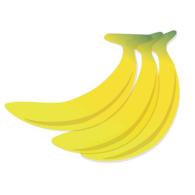 バナナの束 無料イラスト素材 素材ラボ