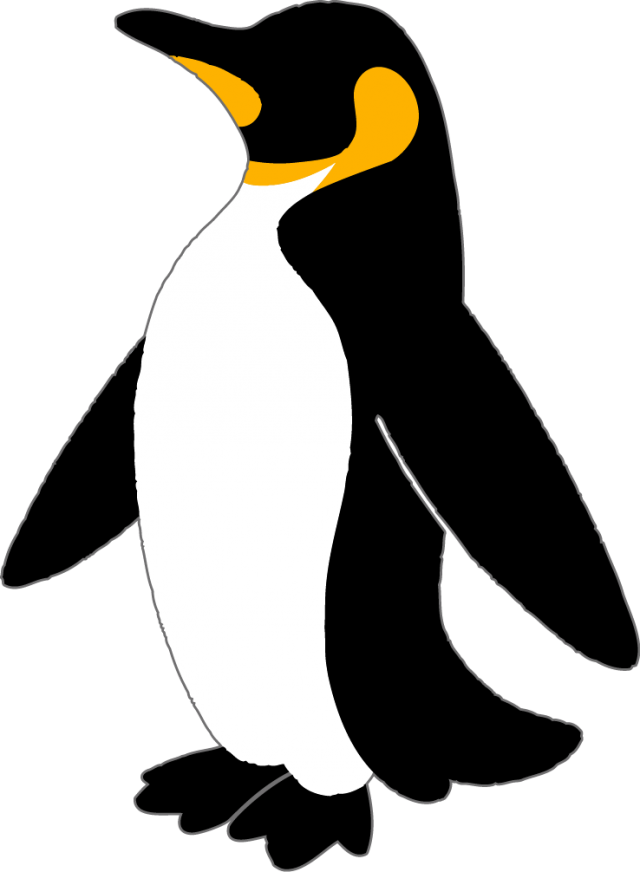 ペンギンのイラスト 親鳥 無料イラスト素材 素材ラボ