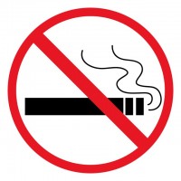 禁止マーク　禁煙
