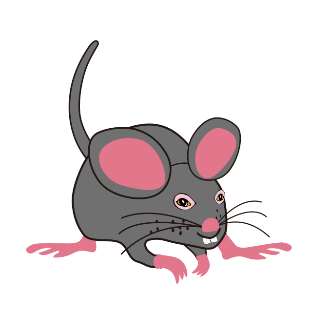 ネズミの可愛いイラスト 無料イラスト素材 素材ラボ