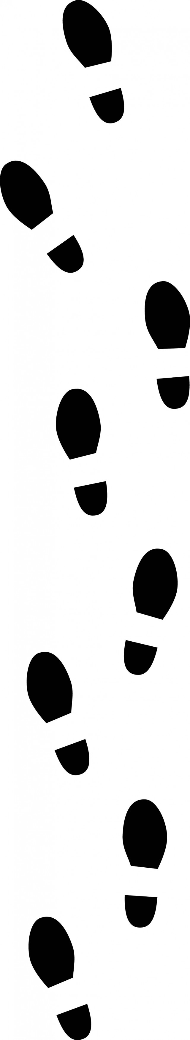 靴足跡軌跡 無料イラスト素材 素材ラボ