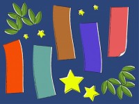 短冊 かわいい無料イラスト 使える無料雛形テンプレート最新順 素材ラボ