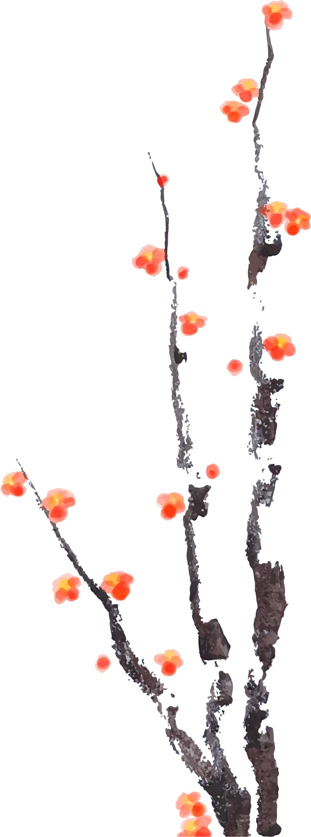 梅の枝 無料イラスト素材 素材ラボ