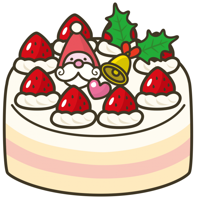 クリスマスケーキ 無料イラスト素材 素材ラボ