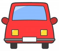 赤い車2