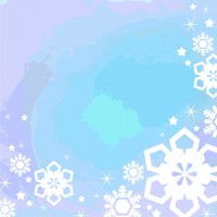 雪のスクエアフレ…