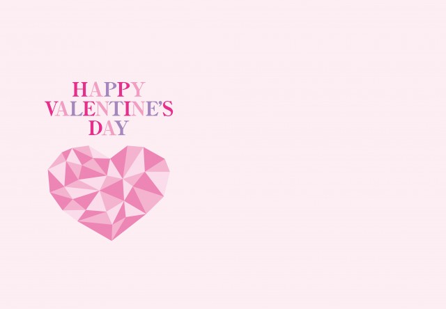 バレンタイン メッセージカード用 Valentine S Day 無料イラスト素材 素材ラボ
