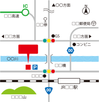 地図のテンプレー…