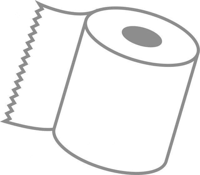 トイレットペーパー 1個 イラスト 無料イラスト素材 素材ラボ