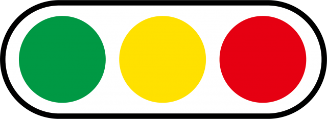 信号機 赤黄青 地図作成用データ 無料イラスト素材 素材ラボ