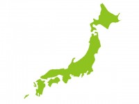日本地図　ラフ