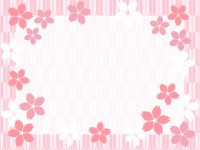 桜の背景素材07