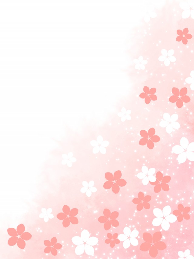 桜フレーム16/ピンク 無料イラスト素材｜素材ラボ