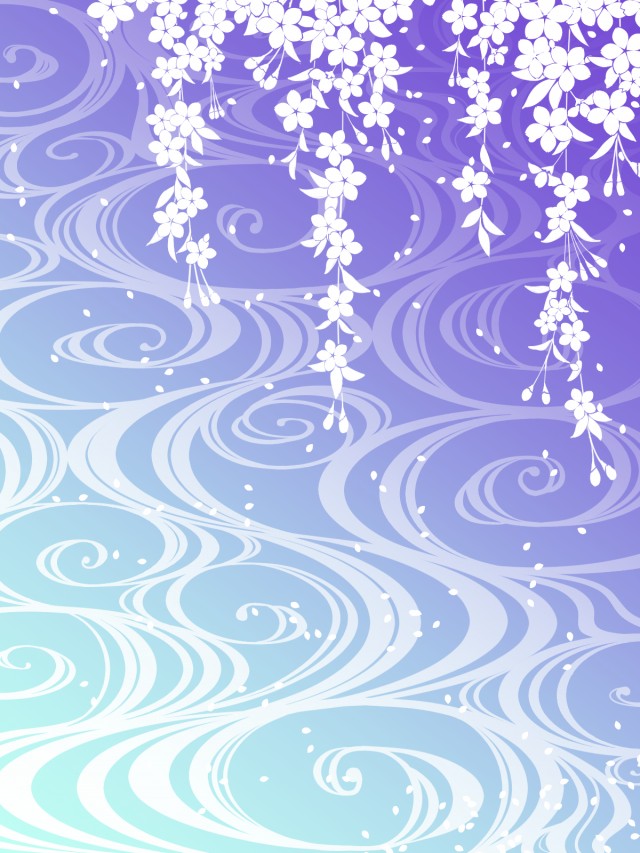 和風の背景素材07 紫 無料イラスト素材 素材ラボ