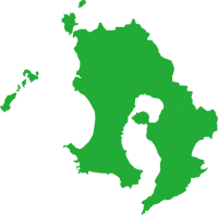 鹿児島県の地図