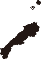 島根県の地図（シ…