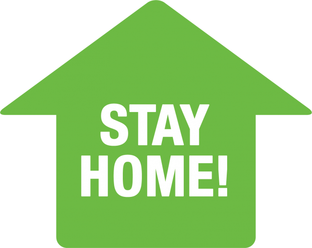 お家にいよう ステイホーム Stay Homeアイコン 無料イラスト素材 素材ラボ