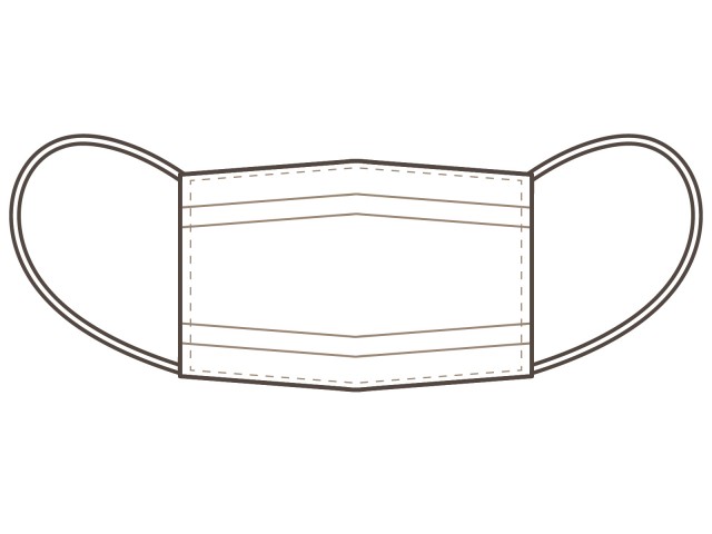不織布マスク 無料イラスト素材 素材ラボ