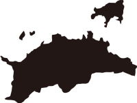 香川県の地図（シ…