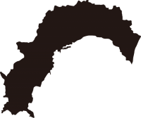 高知県の地図（シ…