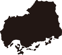 広島県の地図（シ…