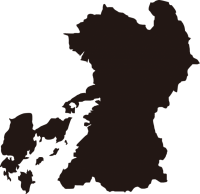 熊本県の地図（シ…