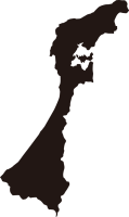 石川県の地図（シ…