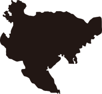 佐賀県の地図（シ…