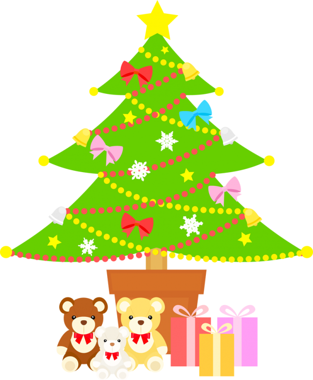 シンプルなクリスマスツリー Csai Png 無料イラスト素材 素材ラボ