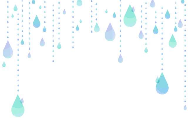雨のイメージの背景 無料イラスト素材 素材ラボ
