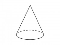 円錐　図形