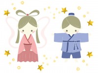 織姫と彦星のイラ…