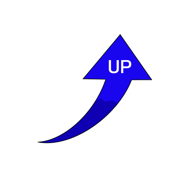 Up アップ矢印 無料イラスト素材 素材ラボ
