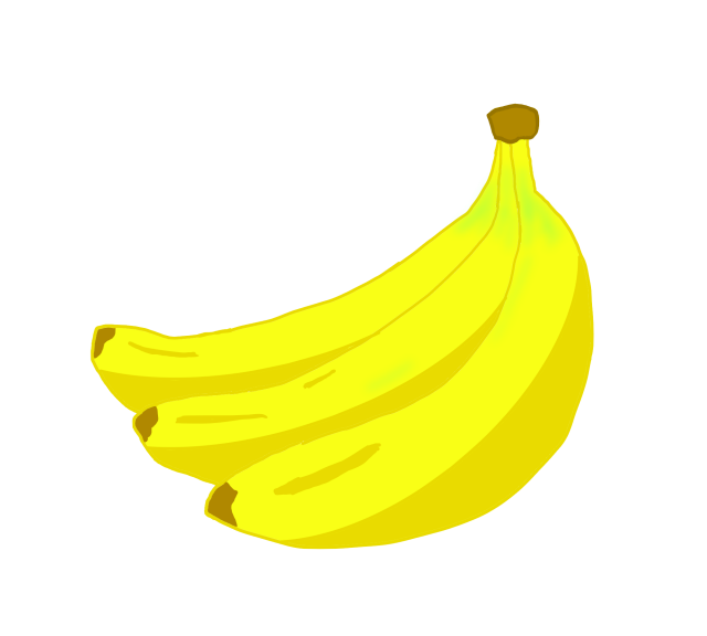 バナナ 無料イラスト素材 素材ラボ
