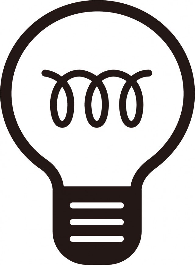 電球 ひらめく 発明 新発見 納得 アイデア イメージ 無料イラスト素材 素材ラボ