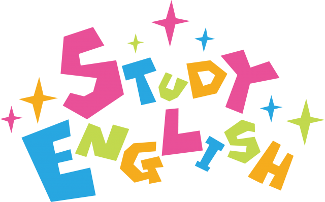 Study Egnglish スタディイングリッシュ 英語を学ぼう ポップロゴ 無料イラスト素材 素材ラボ