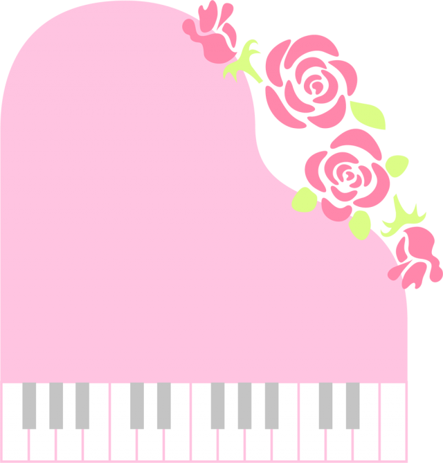 ピンクのピアノ Csai Png 無料イラスト素材 素材ラボ